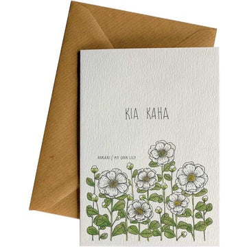 Little Difference - Kia Kaha Lily Card