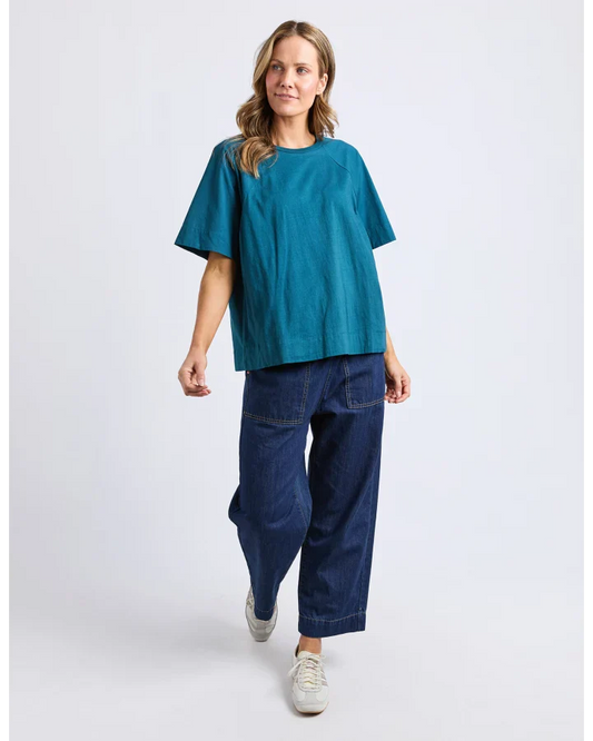 Elm Terese Top - Teal