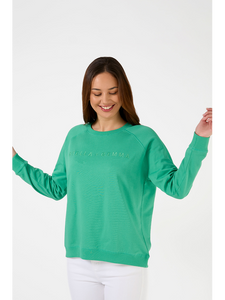 Stella + Gemma Classic Sweater Logo - Mint