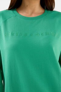 Stella + Gemma Classic Sweater Logo - Mint