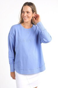 Foxwood Simplified Crew -  Neon Blue