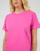 All About Eve Washed Tee - Fuschia