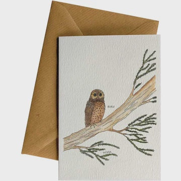 Little Difference - Ruru Totara Card