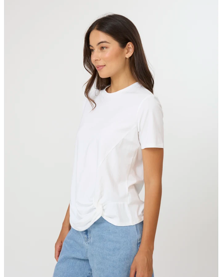 Stella + Gemma Kitty T-shirt - White