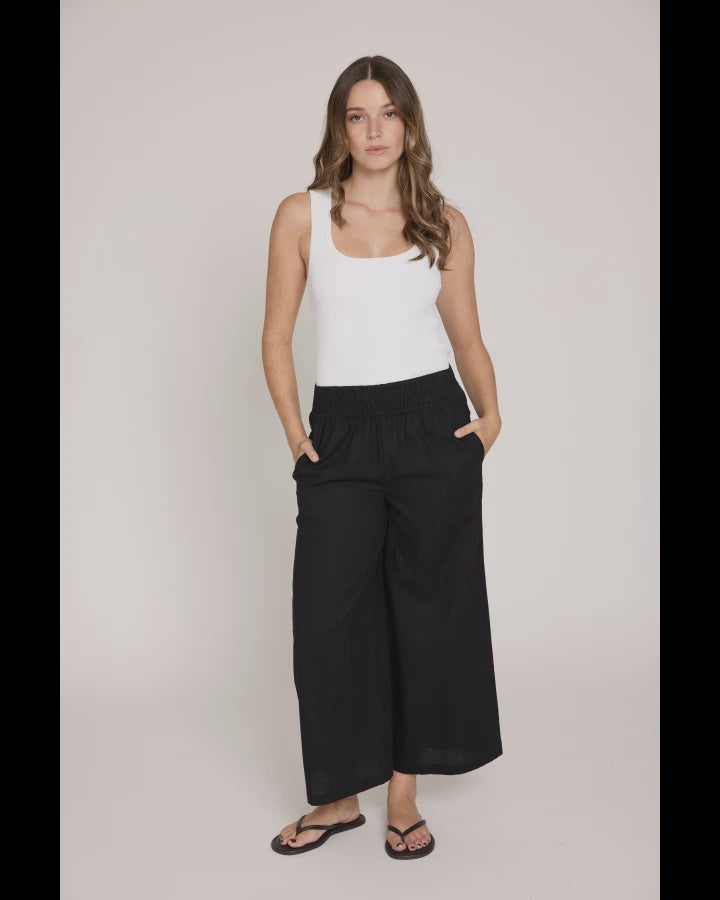 Stella + Gemma Claire Pant - Black