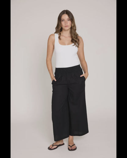 Stella + Gemma Claire Pant - Black