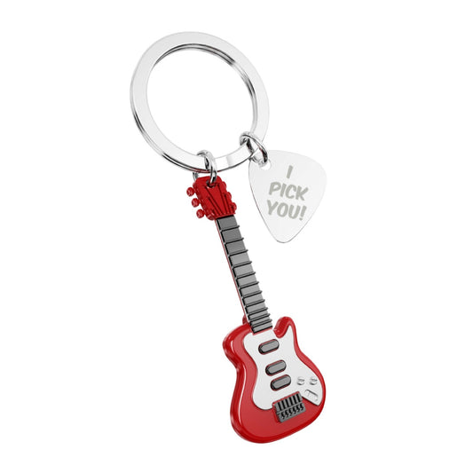 Stellar Haus Metalmorphose Keyring - Electric Guitar
