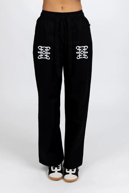 Federation Honest Pant Stamp - Black