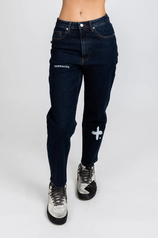 Federation Take iI Easy Jean - Trio - Indigo