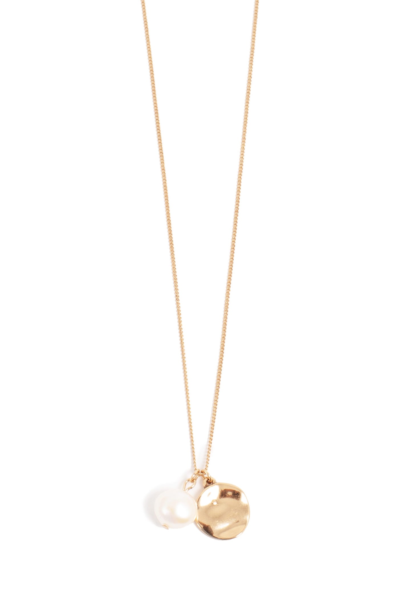 A & C Oslo Necklace Short Chain with Freshwater Pearls