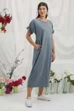 Load image into Gallery viewer, Home-Lee Navaeh Midi Dress  - Storm
