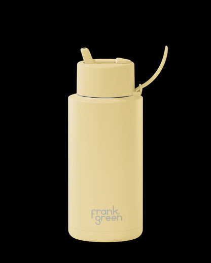 Frank Green Stainless Steel Ceramic Reusable Drink Bottle 34oz