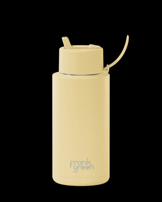 Frank Green Stainless Steel Ceramic Reusable Drink Bottle 34oz