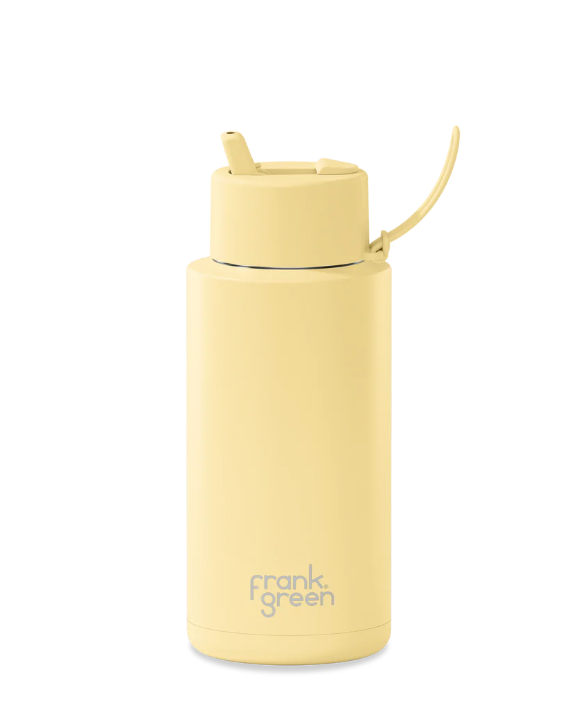 Frank Green Stainless Steel Ceramic Reusable Drink Bottle 34oz
