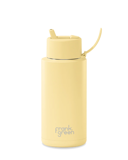 Frank Green Stainless Steel Ceramic Reusable Drink Bottle 34oz