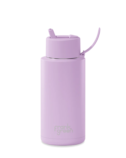 Frank Green Stainless Steel Ceramic Reusable Drink Bottle 34oz