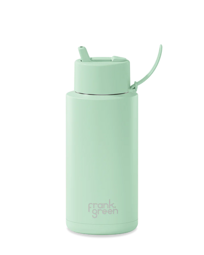 Frank Green Stainless Steel Ceramic Reusable Drink Bottle 34oz