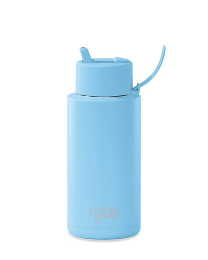 Frank Green Stainless Steel Ceramic Reusable Drink Bottle 34oz