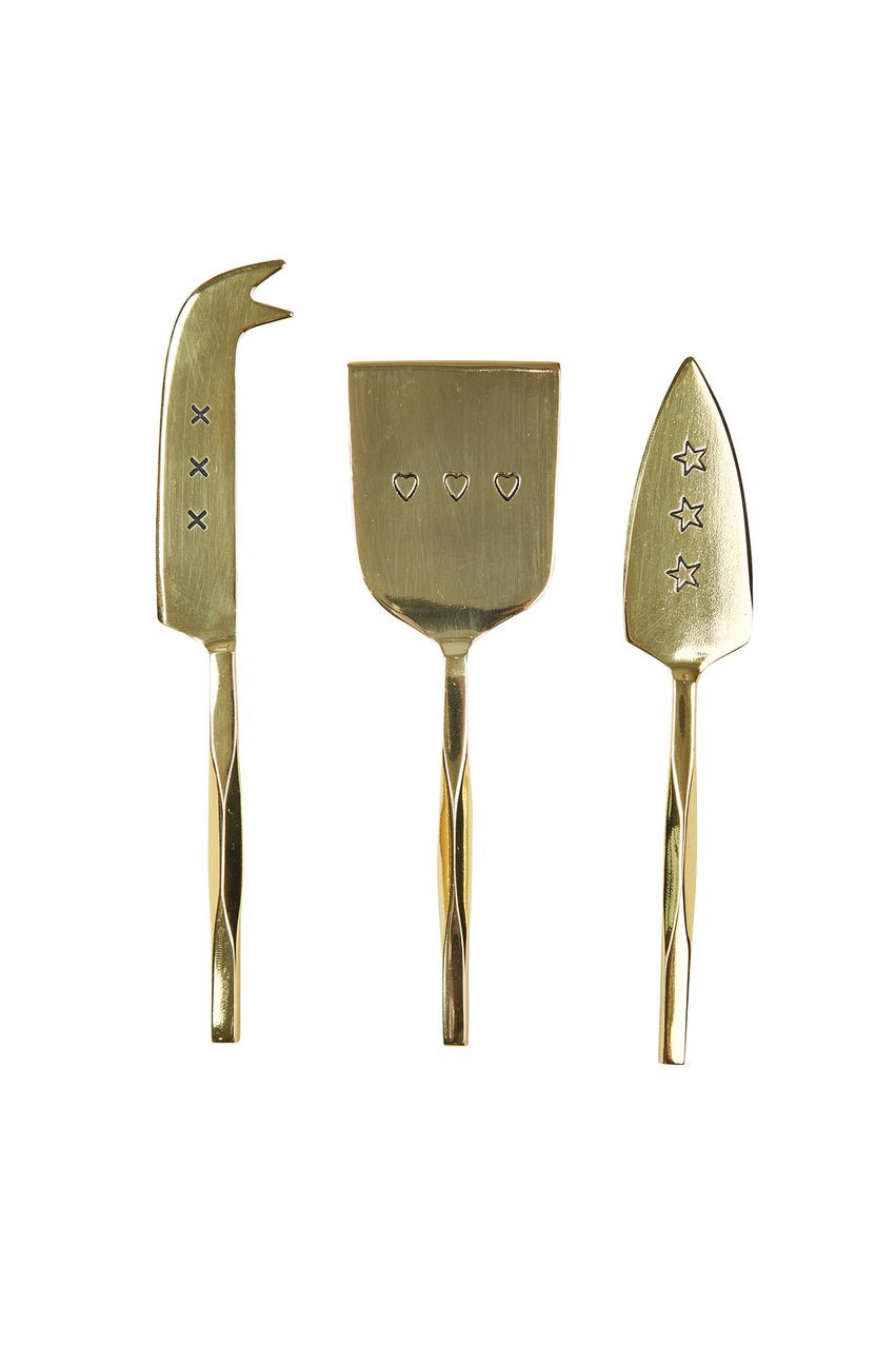 Eb & Ive Luxe Knife Set Brass