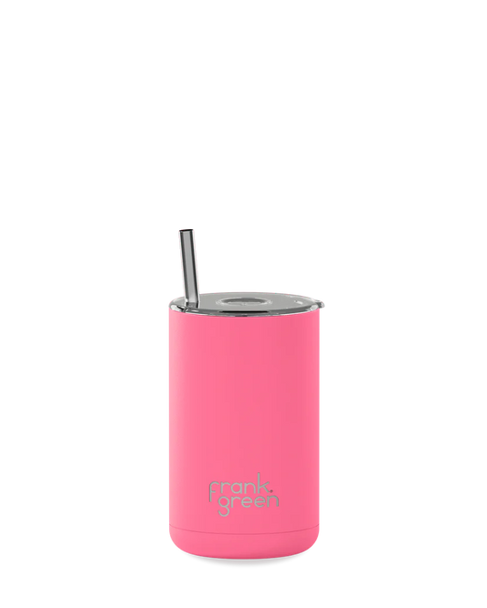 Frank Green Iced Coffee Cup with Straw 15oz