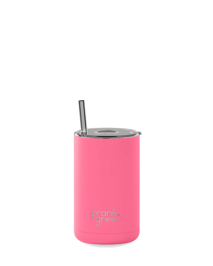 Frank Green Iced Coffee Cup with Straw 15oz