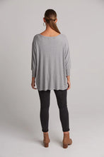 Load image into Gallery viewer, Eb &amp; Ive Studio Jersey Top Gray
