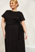 Load image into Gallery viewer, Eb &amp; Ive Verano Tie Dress - Sable
