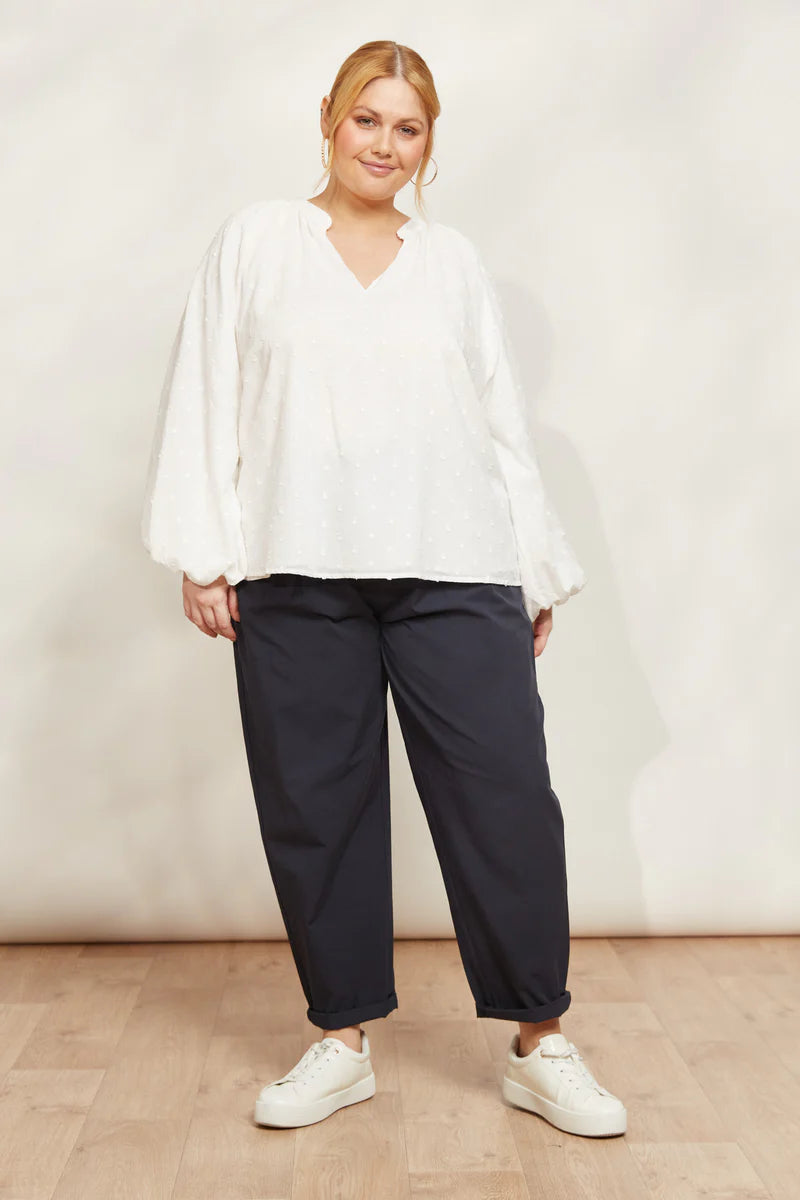 Eb & Ive Zephyr Blouse - Opal