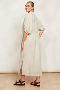 Eb & Ive Seraphic Tie Dress - Dune