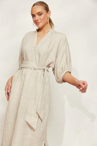 Eb & Ive Seraphic Tie Dress - Dune