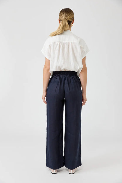 Eb & Ive Studio Pant - Navy