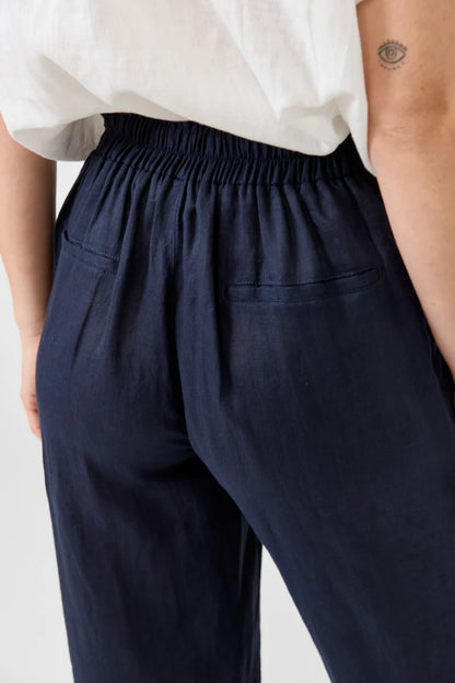Eb & Ive Studio Pant - Navy