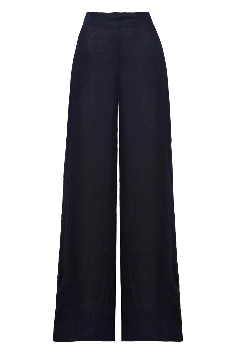Eb & Ive Studio Pant - Navy