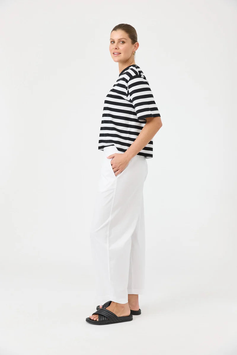 Eb & Ive Studio Traveller Pant - Salt