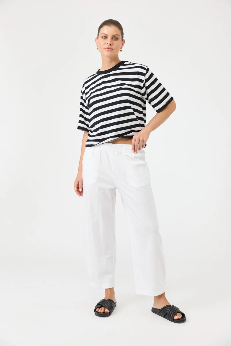 Eb & Ive Studio Traveller Pant - Salt