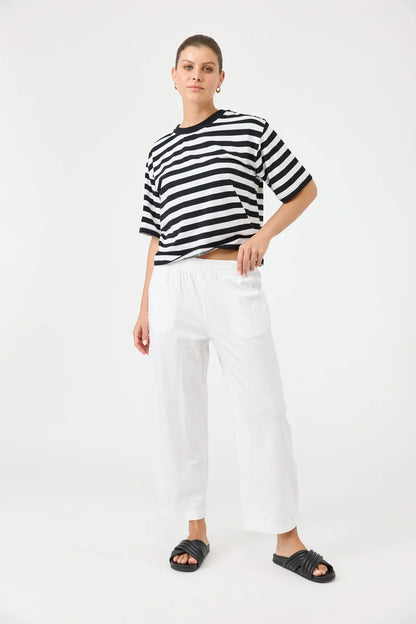 Eb & Ive Studio Traveller Pant - Salt