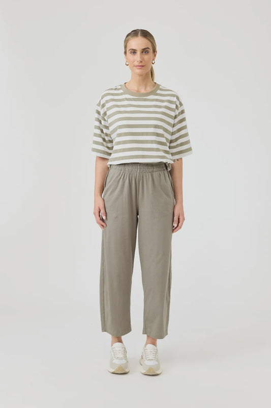 Eb & Ive Studio Traveller Pant - Olive