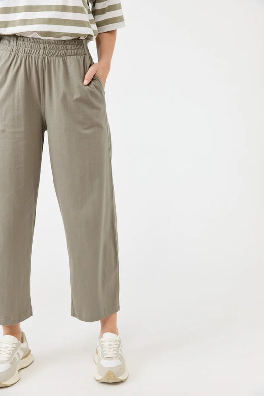 Eb & Ive Studio Traveller Pant - Olive