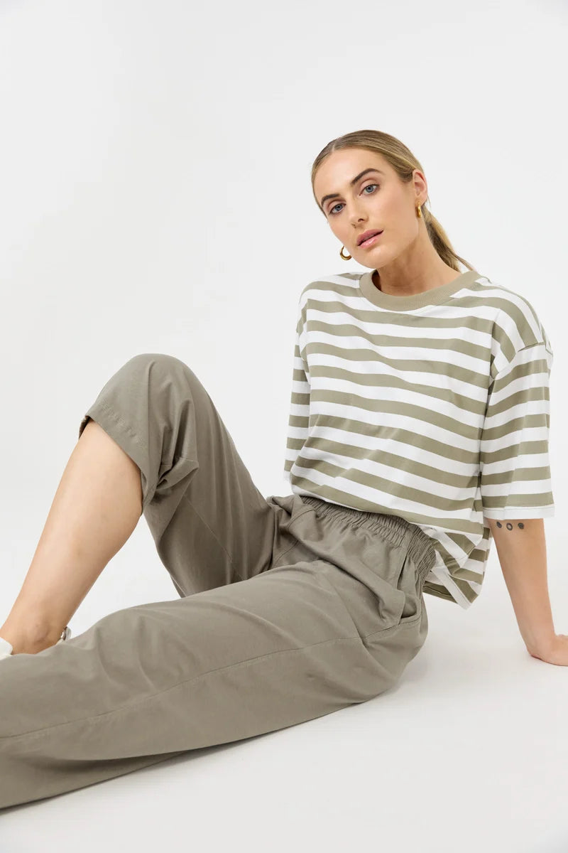 Eb & Ive Studio Traveller Pant - Olive