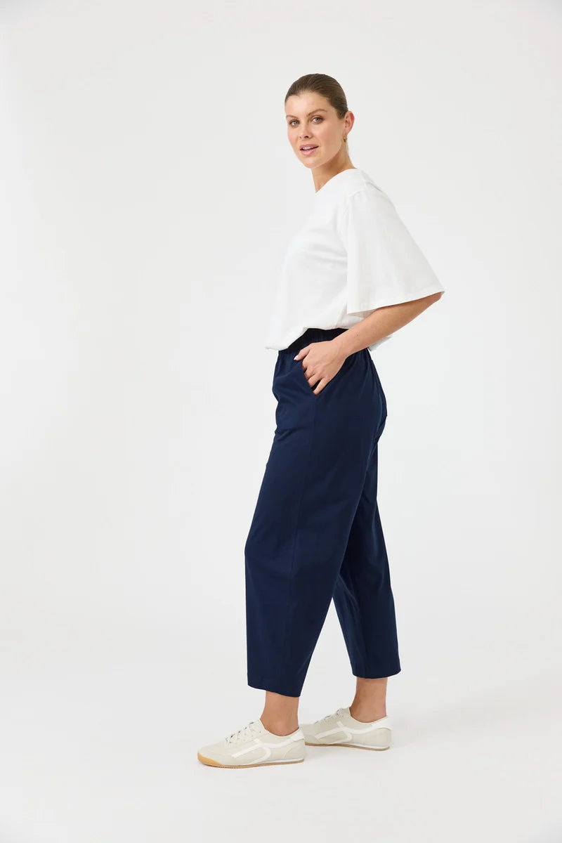 Eb & Ive Studio Traveller Pant - Indigo