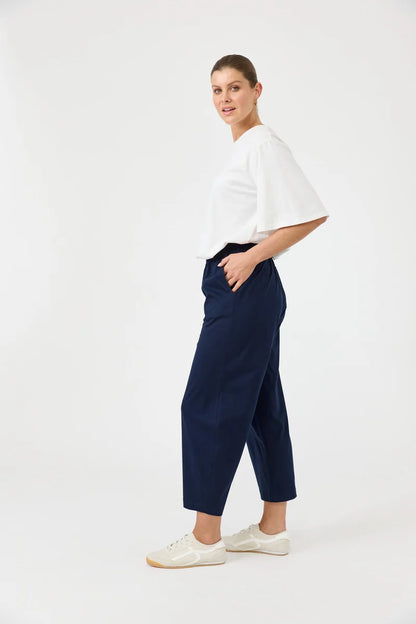 Eb & Ive Studio Traveller Pant - Indigo