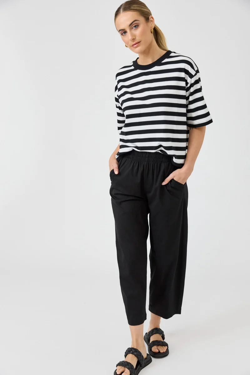 Eb & Ive Studio Traveller Pant - Ebony