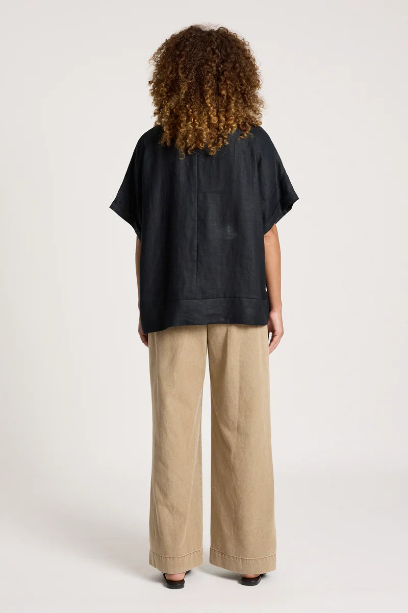 Eb & Ive Bajau Top - Black