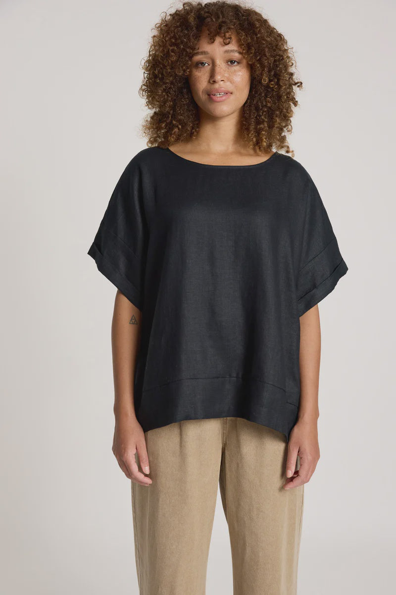 Eb & Ive Bajau Top - Black