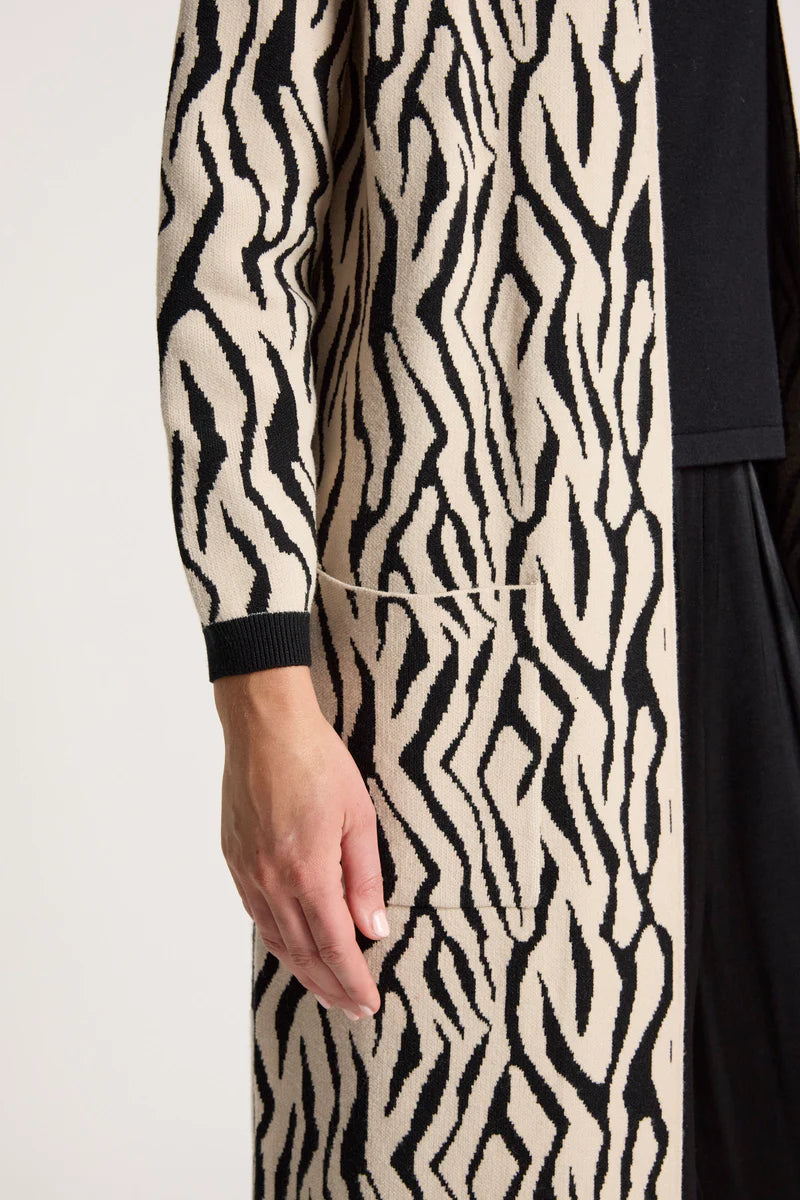 Eb & Ive Zala Cardigan - Savanna