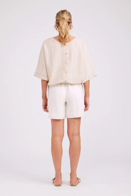 Eb & Ive Studio Button Top/Jacket - Tusk