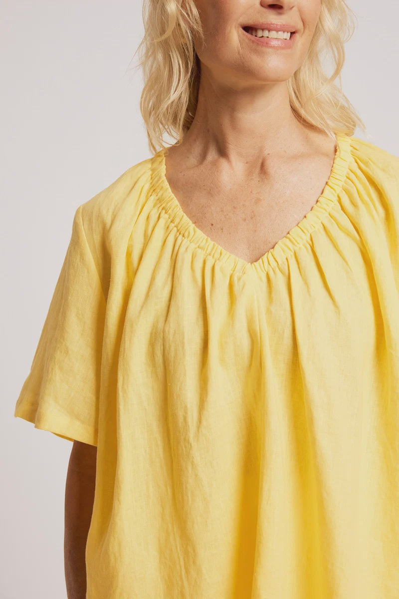 Eb & Ive Cove Relaxed Top - Sunset