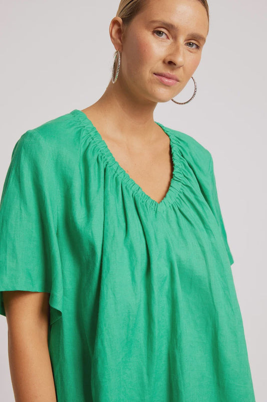 Eb & Ive Cove Relaxed Top - Jade