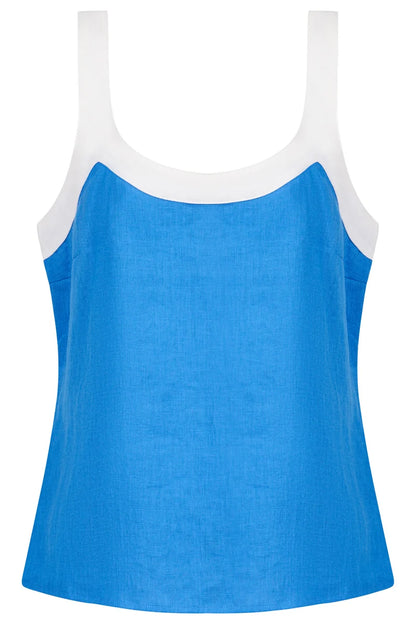 Eb & Ive Maris Splice Tank - Marine/White