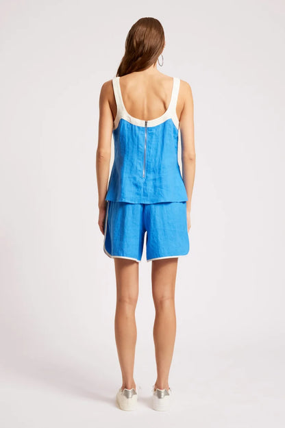 Eb & Ive Maris Splice Tank - Marine/White